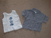 2 T-Shirt,Gr.68,1x Flügel,1x Hemdchen,Baumwolle