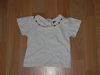 Topolino Kragen-T-Shirt,Gr.74,Baumwolle