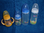 4 Weithalsflaschen,Kunststoff,1x Winnie Pooh