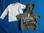 C&A Kapuzen-Sweater ohne Arm,kuschlig angeraut + Langarmshirt,Gr.80