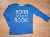 dopodopo Langarmshirt "Born to Rock",Gr.116