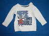 dopodopo Langarmshirt "Here comes trouble" Gr.86