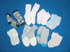 Sockenpaket,Gr.20-23,8 Paar:Söckchen,Kniestrümpfe,Stopper,Wollsocken