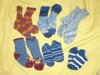 Sockenpaket,Gr.23-26,6 Paar:Wollsocken Handarbeit,frottierte Socken,Sneaker