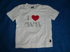 trigema T-Shirt "I love Mama",Gr.92,Spruchshirt