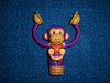 Kidsmania Wacky Monkey Candy Aufsatz "Affe",beweglich,Spielzeug