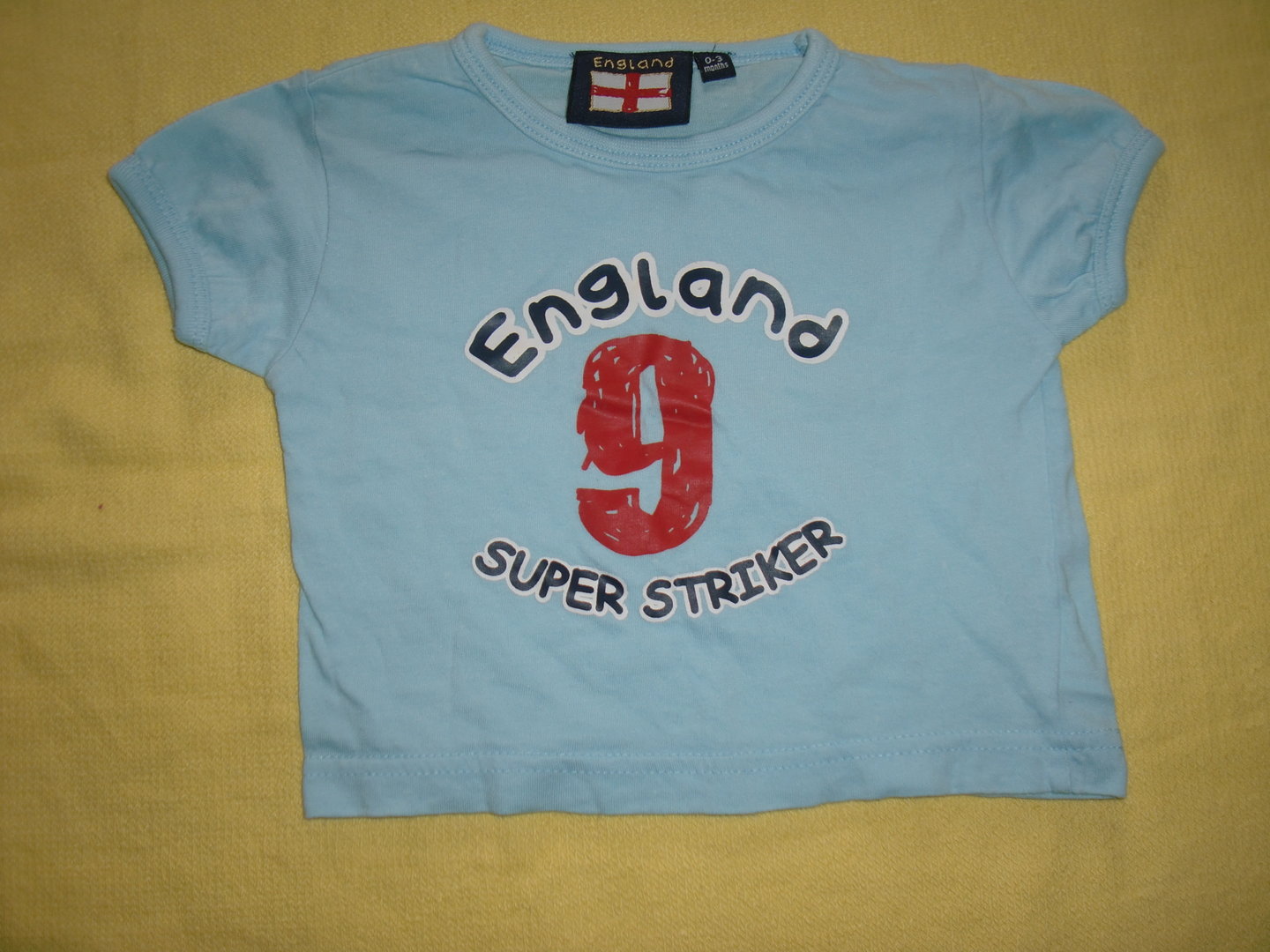 England T-Shirt 0-3 months (50/56)