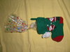 Nikolausstiefel mit Stricksocke und Tüte,befüllbar