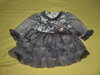 Miniborn Kleid,Gr.0-3M,mit Tüll-Taufe/festlich