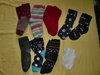 Sockenpaket,Gr.35-38,9 Paar:6x Söckchen (2x weihnachtlich),1x Strick,1x Flausch,1x Sneaker